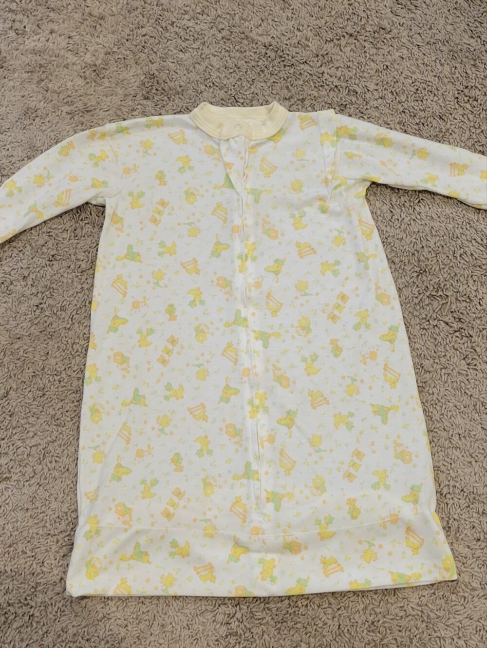 Carter's Yellow and Green Animal Print Sleep Sack